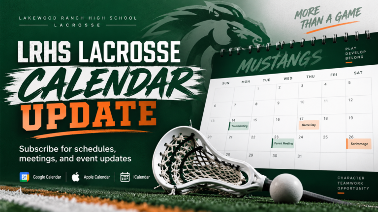 Calendar Subscription Available!